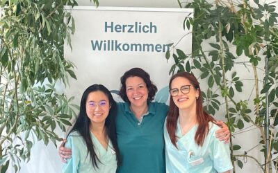 Aktuell haben wir zwei Medizinstudentinnen in unserer Praxis.