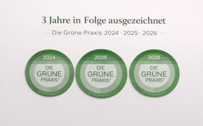 Dreifach in Folge ausgezeichnet für nachhaltige Praxisführung